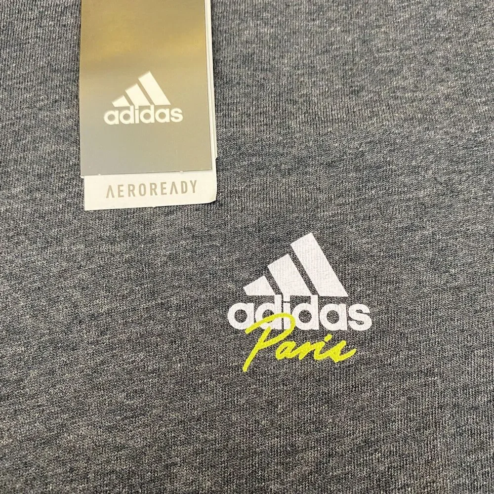 adidas Shirt Adult Small PARIS Martini French 21 Le‎ Bar Aux Trois Bandes Logo